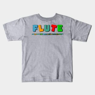 Colorful Flute Kids T-Shirt